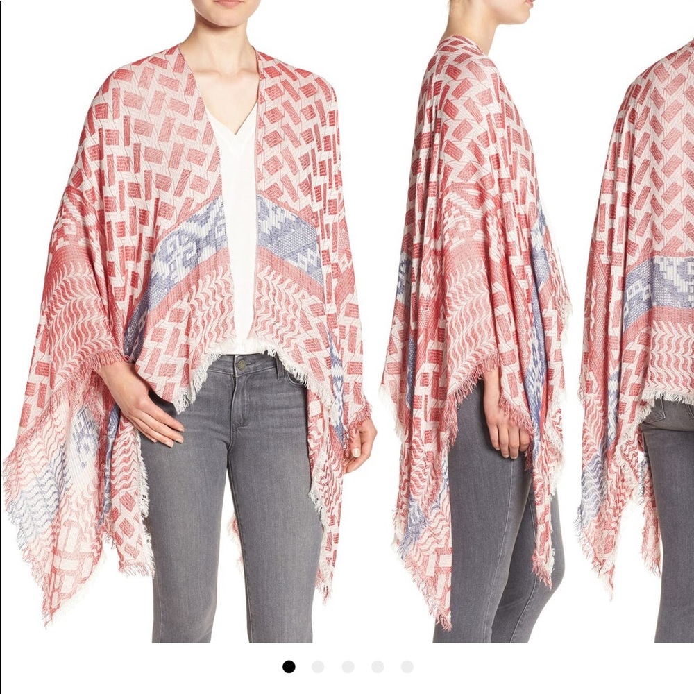 Sole Society Geometric Print Wrap